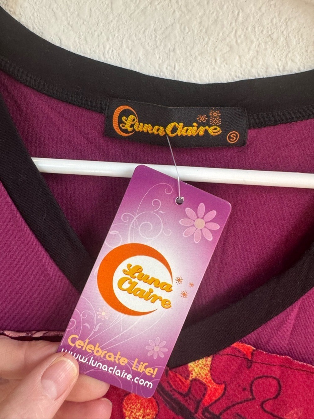 *NWT* LUNA CLAIRE ‘Chinese Dream’ Dress 100% Organic - Picture 6 of 14